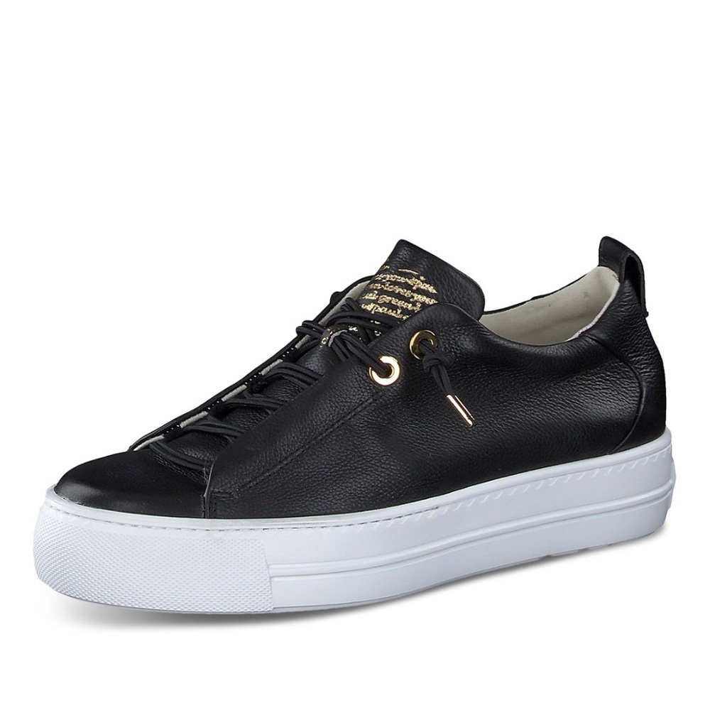Paul Green Faye lace up platform sneakers.
